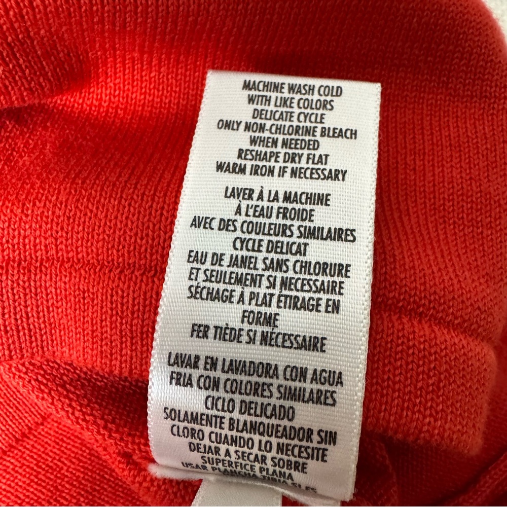 Casual Corner Vibrant Red Short Sleeve Tee - Picture 7 of 8